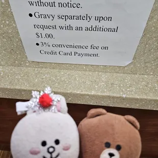Pay cash to avoid credit card fee