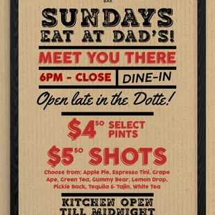 Sunday Night Specials updated 1/25