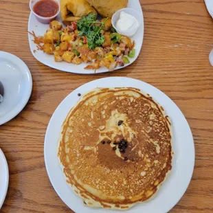 pancakes, food
