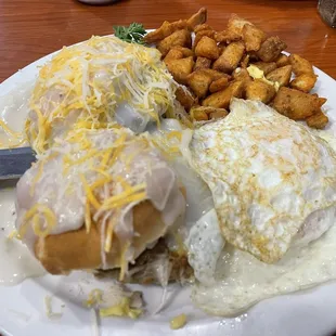 Country Sandwich and Eggs