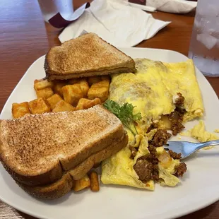 Chorizo Omelette