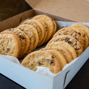 a box of cookies