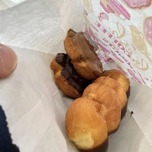 Old Fashion and a chocolate twist.