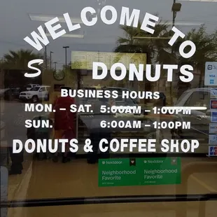 Business hours (3/16/2020)