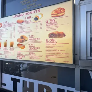 Menu April 2024