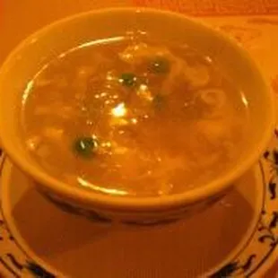 Egg drop soup!!! Yup