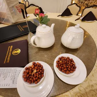 Peanuts &amp; hot tea 12/26/23