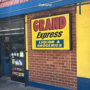 outside