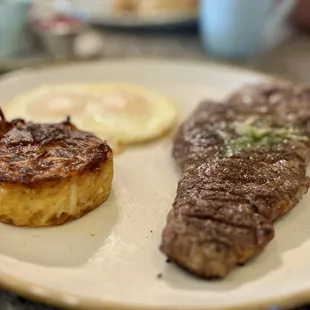 Steak and Eggs*