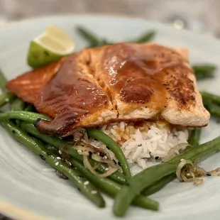 Miso-glazed Salmon*