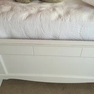 Furniture paint coming off. Not made of wood.