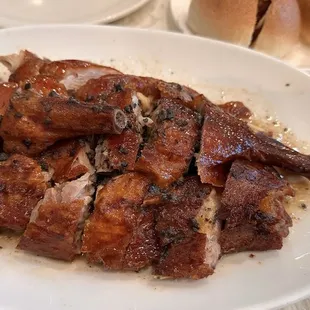 Italian Style Crispy Roasted Duck with Black Truffle