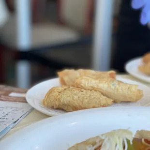fried shrimp in tofu skins