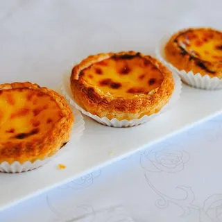 Baked Crispy Portuguese Egg Tart