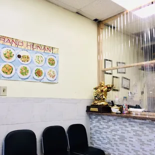 Inside of carry out.. small bit oh well!