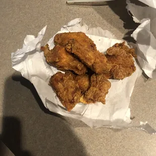 6 Pieces Fried Chicken Wings