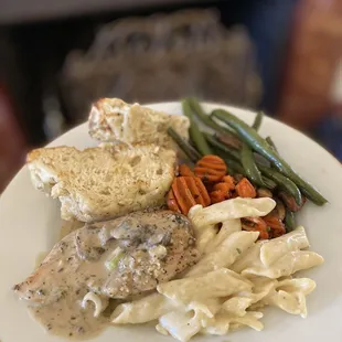 Delicious lunch items