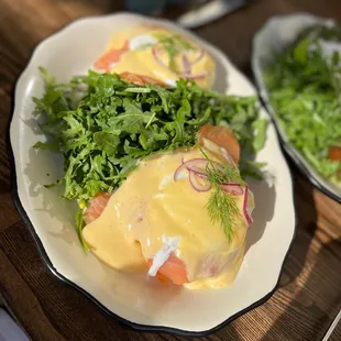 Salmon benedict