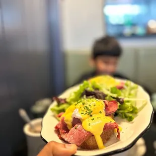 Pastrami Benedict
