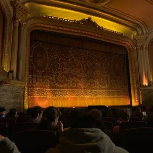 Waiting for movie to start