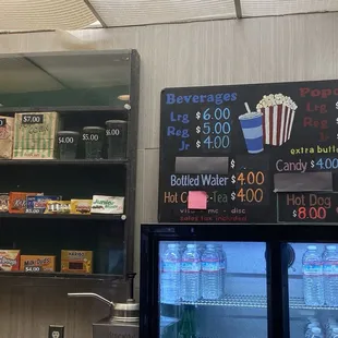 Food &amp; drink menu