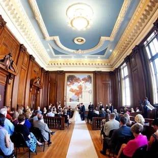 Grand Hall, former courtroom