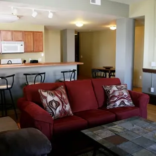 Liberty Suite, spend the night in one of our cozy lodging suites!