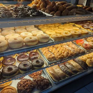 Donut selection galore, 9am Jan 8, 2024