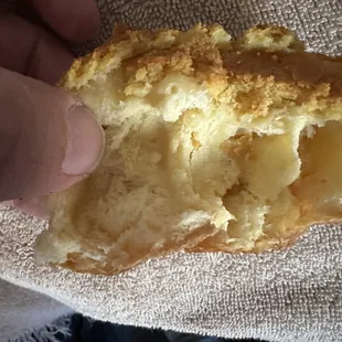 Pineapple bun, not edible, sad!