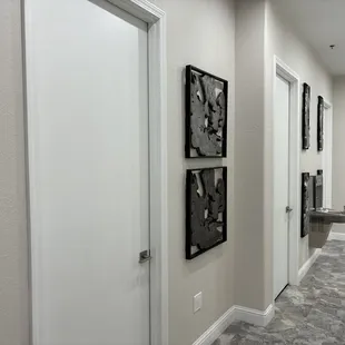 Bathrooms and drinking fountain