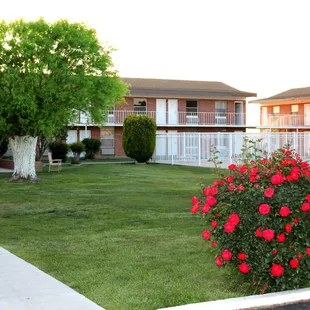 Beautiful Sunset at The Grand Motor Inn Hotel, in Deming New Mexico.