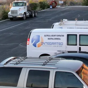 There's always plenty of secure parking at the Grand Motor Inn.