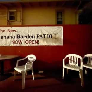 Outdoor patio