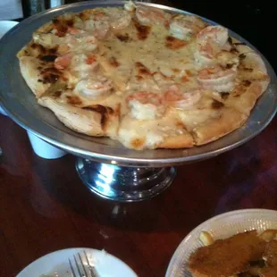 Prawn Scampi Pizza