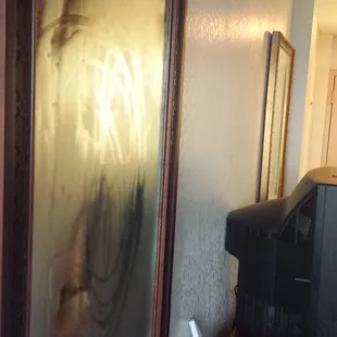 terrible humidity in the number because of malfunction of the air conditioner sistem. Terrible hotel with the terrible staff.