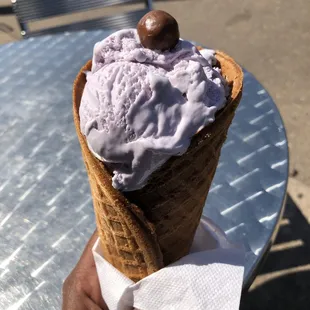 Taro Ice Cream