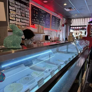 interior, sushi and sashimi