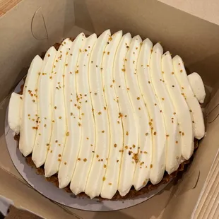 burnt honey pie