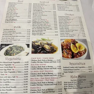 Updated menu Dec 2023