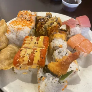 sashimi, sushi and sashimi, food, sushi