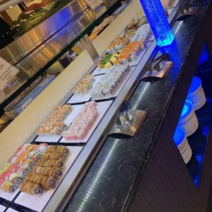 Sushi was very tasty and fresh. The chopped Squid and seaweed salad were excellent. Definitely the highlight of the meal.