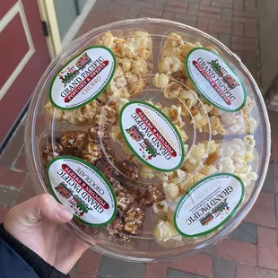 Popcorn Sample platter