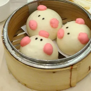 Egg Yolk Steam Buns.