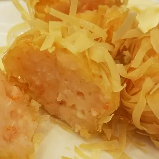 Golden Fried Shrimp Balls Dim Sum