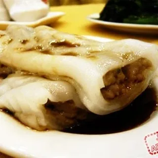 Beef Rice Noodle Rolls Dim Sum