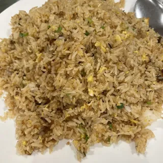 Smoked Eel with Ham and Pine Nuts Fried Rice
