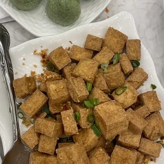 16. Salted Pepper Fried Tofu