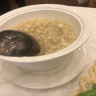 35. Crab Meat and Fish Maw Soup