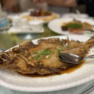 160. Deep Fried Whole Flounder