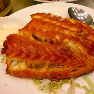 91. Oolong Flavored Smoked Sea Bass